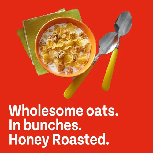Miniatura 6 de Honey Bunches of Oats Cereal de desayuno tostado con miel, bolsa de 32 onzas (paquete de 2)