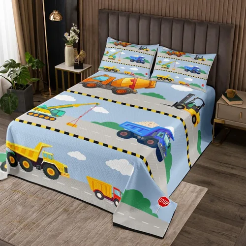 Miniatura 22 de Manfei Lindo pingüino para niños, tamaño individual, juego de colcha de princesa con lazo rosa con globo aerostático, decoración de habitación
