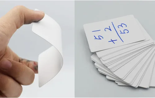 Miniatura 7 de Yuanhe Naipes en blanco para escribir en tamaño de póquer 216PCS tarjetas flash imprimibles para juegos de bricolaje