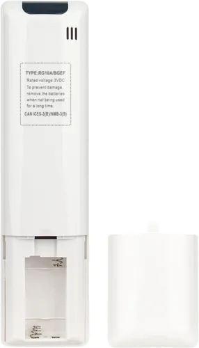 Miniatura 6 de RG10A-BGEF Reemplazar Remoto Compatible con Midea Aire Acondicionado RG10A (B2S)/BGEF RG10L1 (2HS)/BGEF