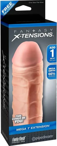 Miniatura 3 de Pipedream Fantasy X-Tensions Mega, carne, 1 pulgada