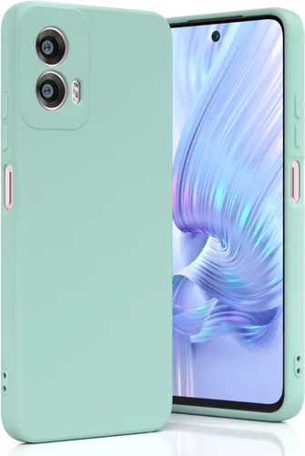 Miniatura 13 de Funda Moto G Power 5G 2024, silicona líquida, delgada, suave, TPU Fit, protección de cuerpo completo, a prueba de golpes, para G Power 2024 5G (gris)