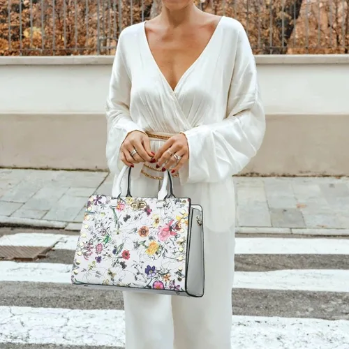 Miniatura 2 de Dasein - Carteras y bolsas de mano para mujer bolsas planas con asa superior bolso de hombro bolso de trabajo con cartera a juego