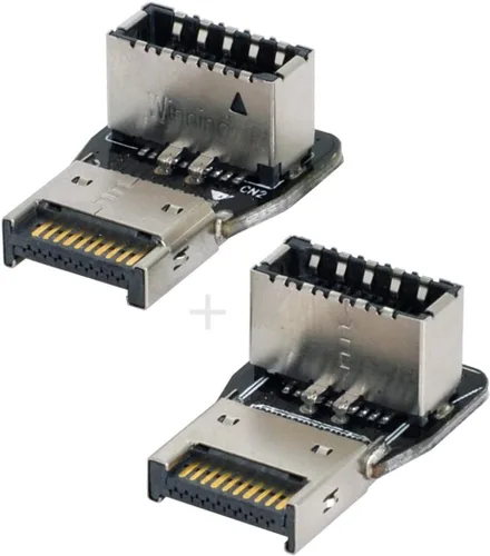 Miniatura 6 de cablecc Cable y adaptador de datos de extensión de placa base USB 3.1 macho a hembra tipo E
