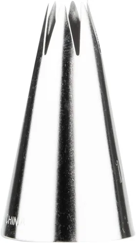 Miniatura 7 de Restaurantware Pastry Tek - Punta para decoración de 1 estrella abierta, punta de glaseado de acero inoxidable resistente a abolladuras, apta