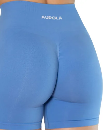 Miniatura 7 de AUROLA Intensify - Pantalones cortos de entrenamiento para mujer, sin costuras, para gimnasio, yoga, correr, deporte, ejercicio activo, fitness