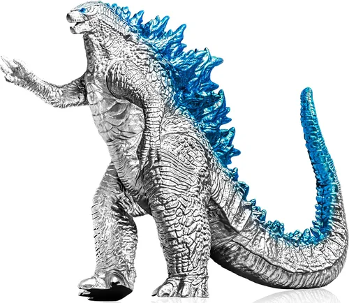 Miniatura 7 de TwCare MechaGodzilla Mecha Monster vs. Kong Figura de acción de juguete, serie de película de 2021 con articulaciones móviles, dinosaurio rey