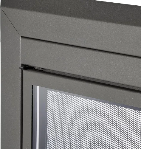Miniatura 8 de UniFlame - Logan - Puertas de chimenea estilo gabinete con vidrio templado ahumado