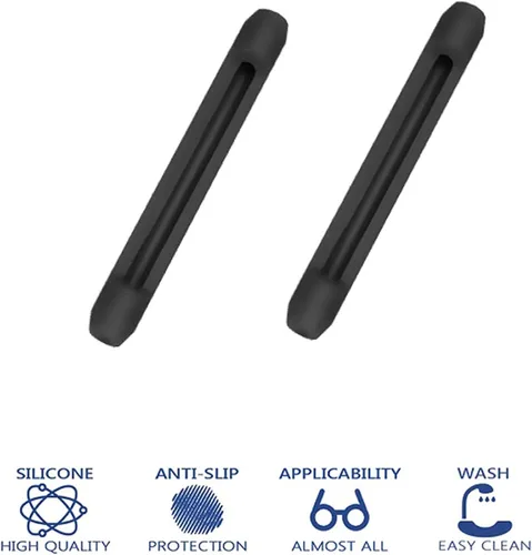 Miniatura 2 de Ganchos de silicona para lentes de oreja, soporte para correa de lentes deportivos, puntas de sien, retenedores de gafas antideslizantes, elásticos