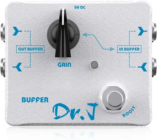 Miniatura 14 de Pedal de Bajo JOYO de Overdrive con Simulador de Amplificador de Tubo Mic'd Pedal Integrado de Salida DI y XLR para Grabación de Efectos Edición