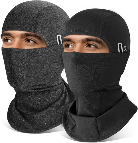 Miniatura 20 de Pasamontañas de invierno para hombres y mujeres, resistente al viento, máscara térmica para clima frío, para ciclismo, esquí, escalada