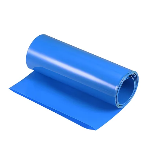 Miniatura 10 de MECCANIXITY Tubo termorretráctil de PVC de envoltura de batería 5.000 in de diámetro 7.874 in plano 4.9 ft buen aislamiento claro para paquete