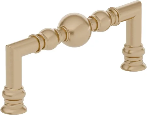 Miniatura 5 de Richelieu Hardware BP8789192CHBRZ Firenze Collection 7 9/16 pulgadas (7.559 in), tirador tradicional de gabinete, bronce champán, 7 44820, 7 9/16