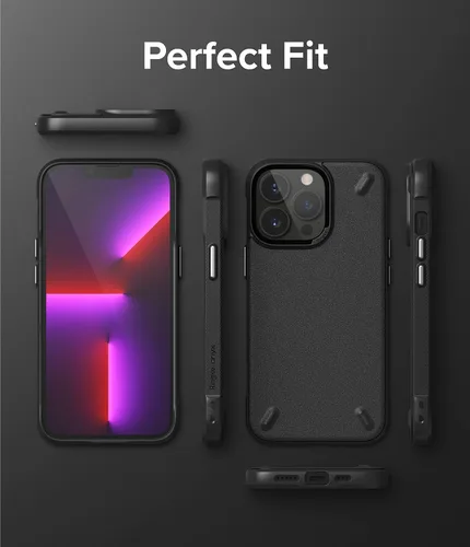 Miniatura 8 de Ringke Onyx - Funda compatible con iPhone 13 Pro, silicona flexible extremadamente resistente, tipo TPU a prueba de golpes, cubierta de protección