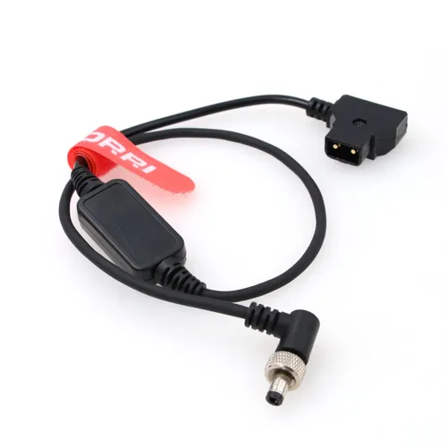 Miniatura 2 de 12V regulado D-Tap para bloquear el cable de CC en ángulo recto para Blackmagic Design ATEM Mini switcher