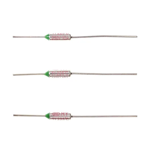 Miniatura 29 de Fusible térmico de temperatura metálica RY65 149.0 °F 149 ℉ 10A 250V 10 piezas