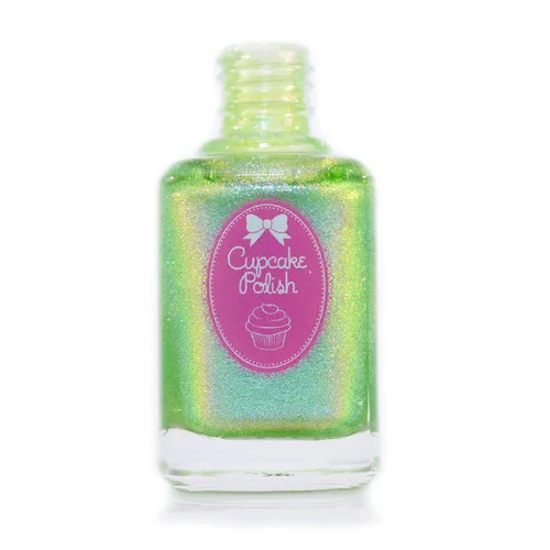 Eldhraun - Esmalte de uñas verde guisante que cambia de esmalte de uñas por Cupcake Polish