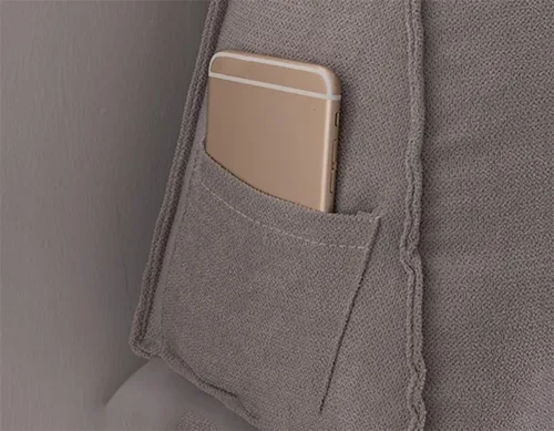 Miniatura 6 de Almohadas de cuña para cabecero + almohada de cuña para descansar y leer, cojín triangular súper suave, soporte de posicionamiento, almohadas largas