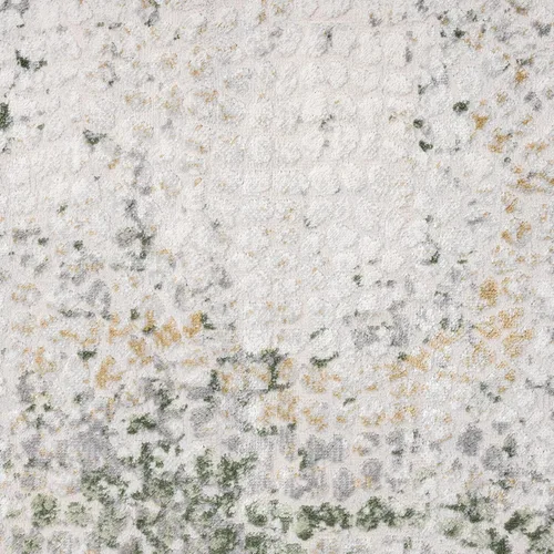 Miniatura 8 de Abani Atlas - Alfombra de área verde y gris, 4 x 6 pies, abstracta contemporánea, duradera, no desprende pelusa, fácil de limpiar