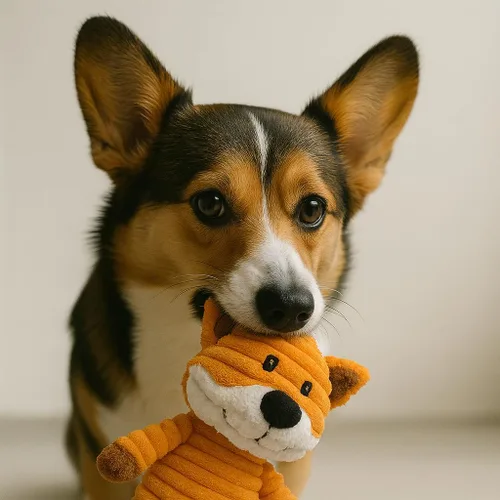 Miniatura 5 de Jalousie Paquete surtido de juguetes de peluche para cachorros y mascotas, juguete chirriante para perros medianos y grandes