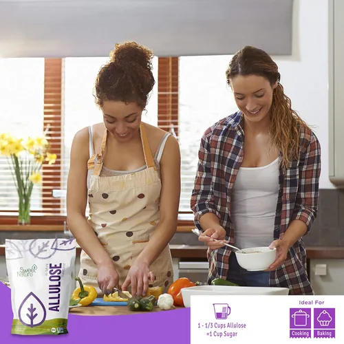 Miniatura 8 de Sweet Nature Edulcorante de alulosa - Sustituto ideal sin azúcar para diabéticos - Keto, sin gluten, bajo en carbohidratos, bajo en calorías, bajo