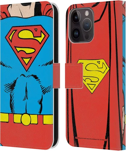 Miniatura 21 de Head Case Designs Funda de piel con licencia oficial de Superman DC Comics con logotipos negros y rojos compatible con Apple iPhone 11