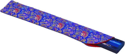Miniatura 5 de Abanico plegable de mujer, de 8.27 pulgadas, estilo chino/japonés, estilo retro vintage