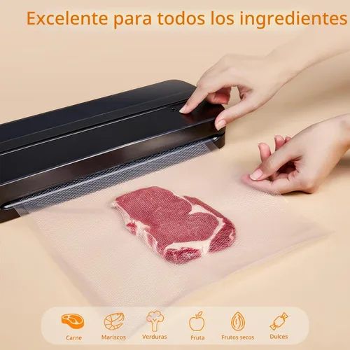 Miniatura 4 de Wevac - Bolsas sellables al vacío de 8 pulgadas x 50 pies. Paquetes de 2 rollos para Food Saver, Seal a Meal, Weston. Tipo comercial, sin BPA