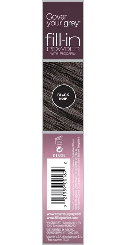 Miniatura 2 de Cubra su gris llenar polvo, talla única , Negro