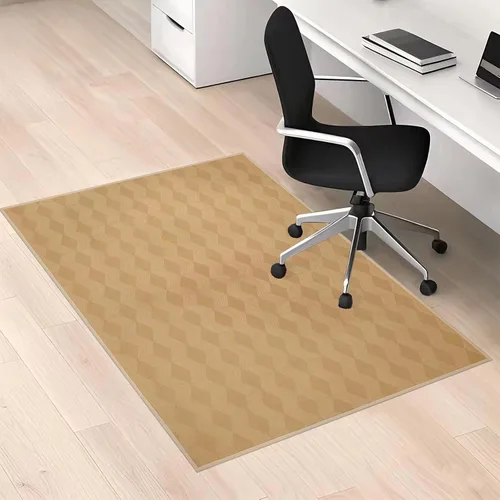 Miniatura 9 de Tapete para silla de oficina para suelo de madera dura, 36 x 48 pulgadas, tapete resistente para silla de escritorio para madera dura, protector