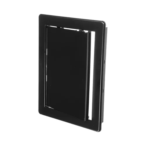 Miniatura 10 de Panel de acceso de plástico blanco de 4 x 4 pulgadas. Panel de puerta de eje de servicio. Plomería, electricidad, calefacción, panel de acceso