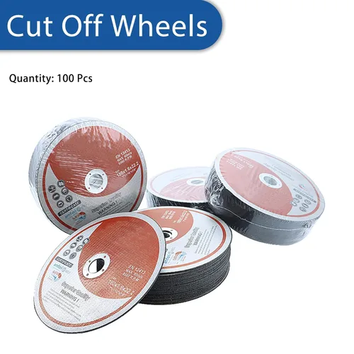 Miniatura 5 de Paquete de 100 ruedas de corte de 7 pulgadas para discos de corte de metal y acero inoxidable para amoladoras angulares de 7 x 1/16 x 7/8 pulgadas