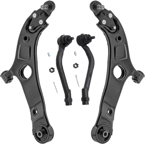 Miniatura 201 de Detroit Axle - AWD Kit de brazos de control delanteros de 4 piezas para Chrysler 300 2005-2023 Dodge Charger 2017-2023 Challenger 2017-2023, 2