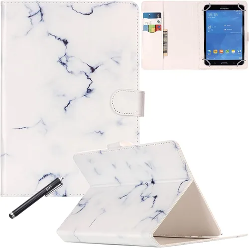 Miniatura 27 de NewShine - Funda universal para tablet de 7.9 a 8.5 pulgadas, funda de piel sintética para iPad mini 1/2/3/4, Galaxy Tab 3/4/Note 8.0, Amazon Kindle