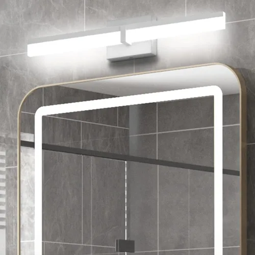 Miniatura 10 de Tipace Lámparas de baño negras de 24 pulgadas, luces LED modernas sobre espejo (luz blanca, 6000 K)