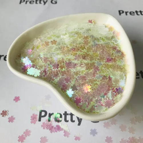 Miniatura 3 de PrettyG Paquete de 0.35 oz/paquete – Sakuras lentejuelas purpurina – Festival Rave belleza maquillaje cara cuerpo uñas arte decoración C03