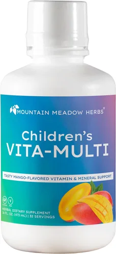 Miniatura 8 de Mountain Meadow Herbs Vita-Mini Bears para niños Multivitamínico con biotina, ácido fólico y pantoténico, yodo, zinc para el desarrollo