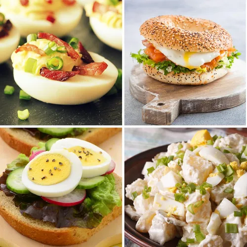Miniatura 8 de Nostalgia Olla eléctrica retro grande para huevos duros, 7 capacidades, escalfado, revuelto, tortillas, blancos, sándwiches, para dietas keto