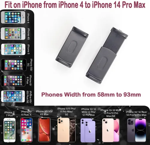 Miniatura 5 de Soporte de trípode de suelo, trípode alto retráctil de cuello de cisne ajustable de 7.2 pies para iPhone 12 Pro Max, iPhone 11 Pro Max, iPhone Xs