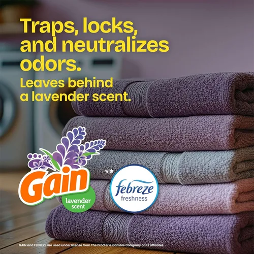 Miniatura 3 de Glad ForceFlex - Bolsas de basura altas con cordón para cocina, 13 galones, lavanda Gain, 110 unidades (el paquete puede variar)