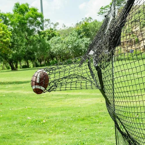 Miniatura 3 de BaseGoal Redes de Fútbol Americano para Lanzamiento, Objetivo de Fútbol Americano, Equipo de Entrenamiento de Quarterback con 5 Bolsillos Objetivo