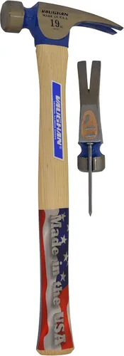Miniatura 2 de Vaughan & Bushnell CF2P California Framer Martillo con cara lisa, mango recto, cabeza de 19 onzas
