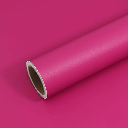 VEELIKE Papel tapiz rosa magenta para pegar y despegar, papel de contacto rosa para escritorio, armarios, cajones, paredes, 15.7 x 118 pulgadas,