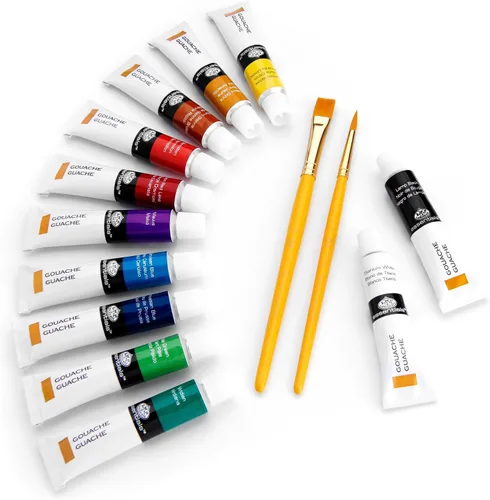 Miniatura 3 de Royal & Langnickel Pintura Gouache, 18 piezas