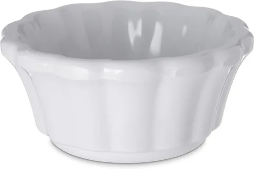 Miniatura 4 de Carlisle FoodService Products 4394303 Ramequín festoneado de melamina, 2 onzas, negro