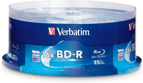 Miniatura 5 de Verbatim BD-R 25GB 16X Disco de Medios Grabables Blu-ray - Husillo - 97238, Con Marca, Paquete de 10