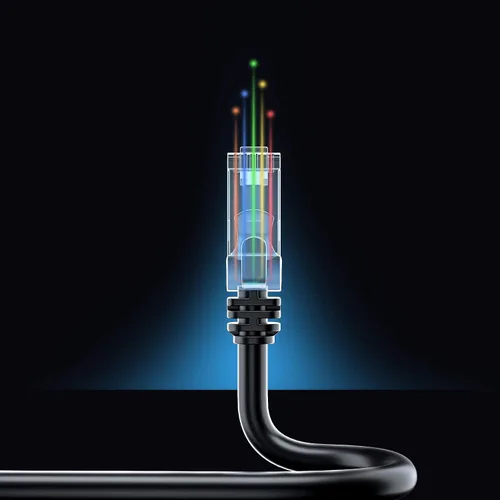 Miniatura 8 de Maximm Cable Ethernet Cat 6, cable de red y conexión de alta velocidad de 100 pies, UTP, 10 Gbps, cable Ethernet de 550 MHz, color negro