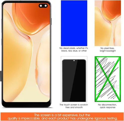 Miniatura 8 de INCELL para Samsung Galaxy S10 Plus Reemplazo de pantalla para Samsung S10 Plus Pantalla LCD G975F G975FW SM-G975U LCD digitalizador táctil Asamblea
