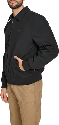Miniatura 3 de Levi's Men's Men's Lightweight Softshell Varsity Rib Knit Bomber Jacket