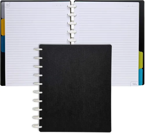 Miniatura 78 de Talia - Cuadernos de notas con tapas, planificador, personalizables, (Azul de Verano, Junior (5.5 pulgadas x 8.5 pulgadas)) Azul verano